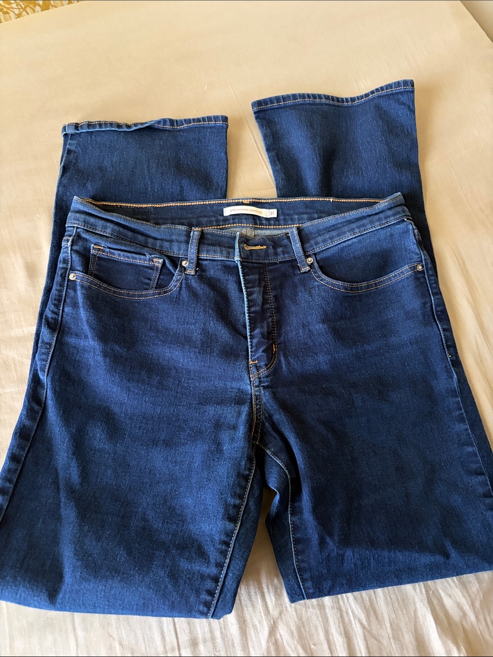 Levi's Dark Blue Boot Cut Women's Jeans